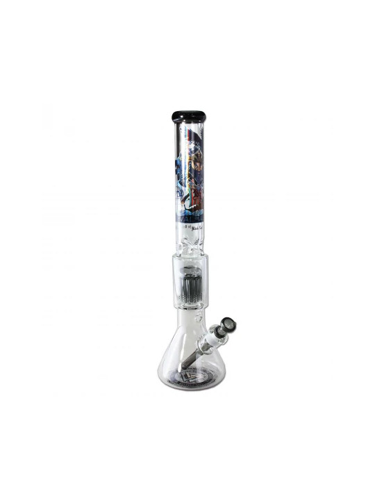 Bong 'Black Leaf' Boxed Perco VALHALLA