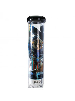 Bong 'Black Leaf' Boxed Perco VALHALLA