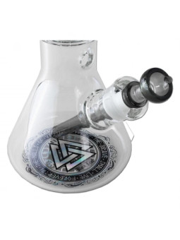 Bong 'Black Leaf' Boxed Perco VALHALLA