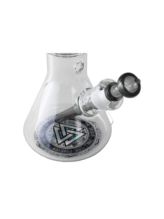 Bong 'Black Leaf' Boxed Perco VALHALLA
