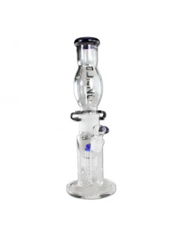 Bong 'Blaze' M+M with Drum Percolator blue