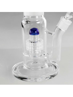 Bong 'Blaze' M+M with Drum Percolator blue