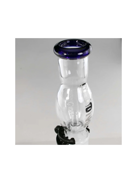 Bong 'Blaze' M+M with Drum Percolator blue