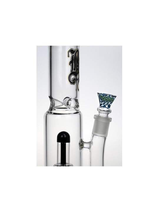 Bong 'Black Leaf' Dome Percolator H-380mm