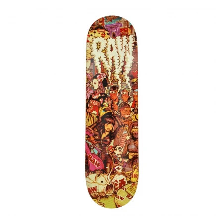RAW Skateboard deck Japan & Classic 80x22 cm