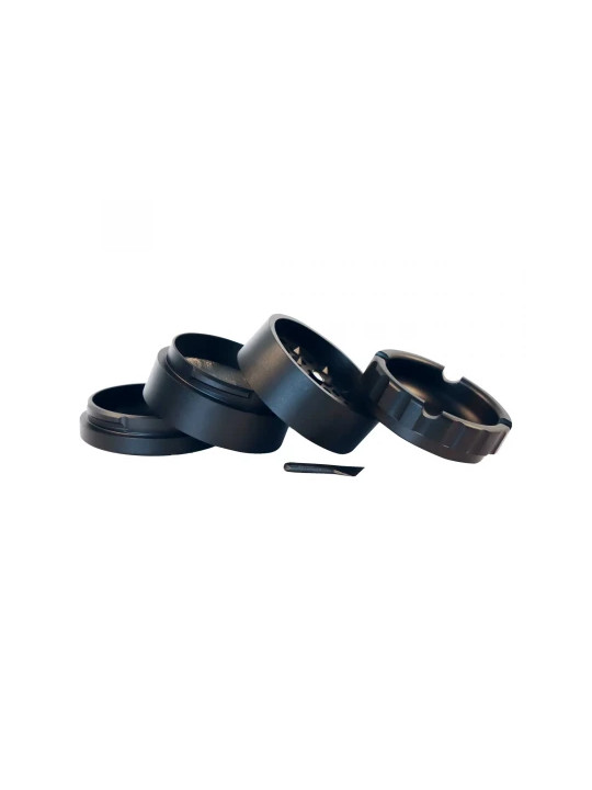 Grinder Ashtray Hammercraft X Raw Aluminium 4 parti Ø-60mm