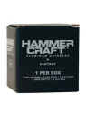 Grinder Ashtray Hammercraft X Raw Aluminium 4 parti Ø-60mm
