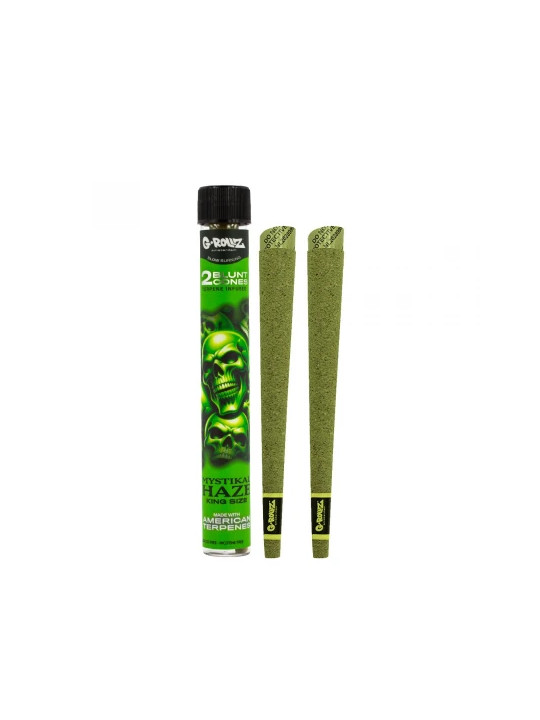 Blunt Prerulat G-Rollz Infuzate cu Terpeni Mystikal Haze x2