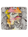 Pungi Zipp Anti-miros Banksy 'Mushroom Lady' 90x80 mm