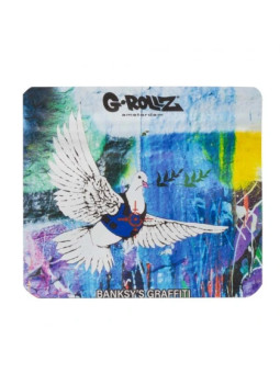 Pungi Zipp Anti-miros Banksy 'Dove' 90x80 mm