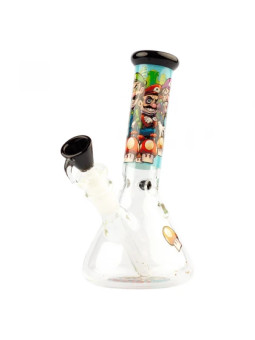 Grace Glass Bong Beaker 'Mushroom Hero' Lim. Ed. H:20cm