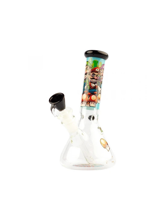 Grace Glass Bong Beaker 'Mushroom Hero' Lim. Ed. H:20cm