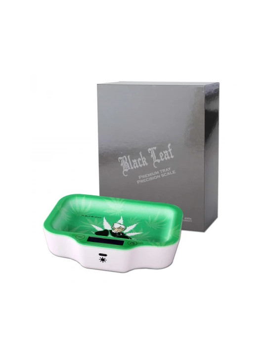 Cântar digital Black Leaf cu lumină GRANDMA'S FINEST