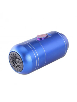 Black Leaf Aluminium Air Filter Pipe blue