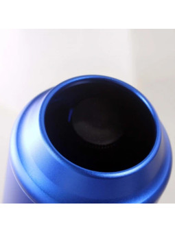 Black Leaf Aluminium Air Filter Pipe blue