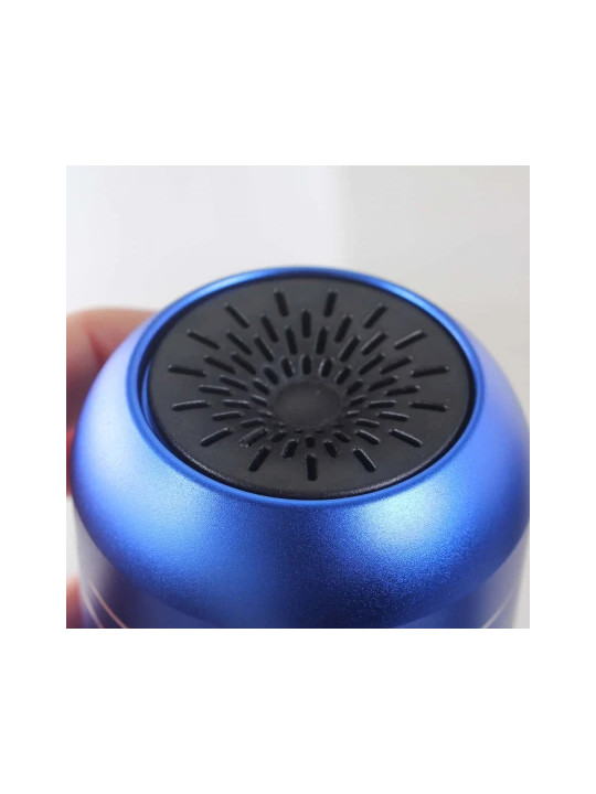Black Leaf Aluminium Air Filter Pipe blue