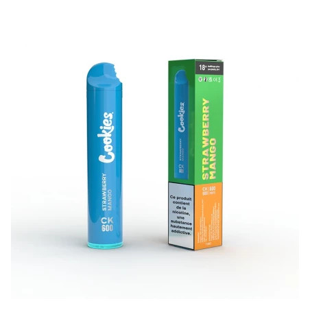 Vape Cookies Strawberry Mango 600 Puff Nicotina 2%