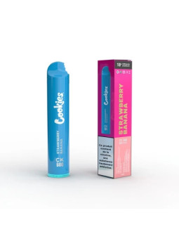 Vape Cookies Strawberry Banana 600 Puff Nicotina 2%