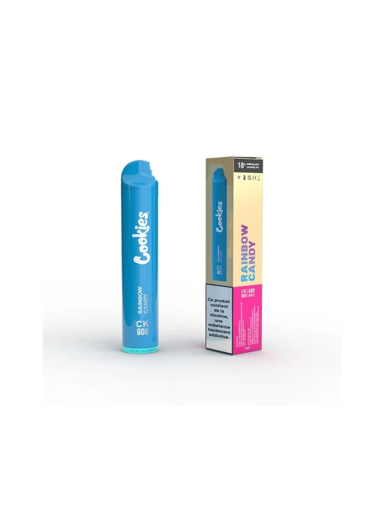 Vape Cookies Rainbow Candy 600 Puff Nicotina 2%