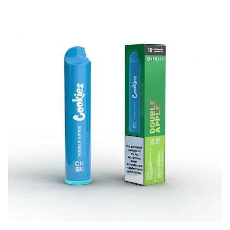 Vape Cookies Double Apple 600 Puff Nicotina 2%