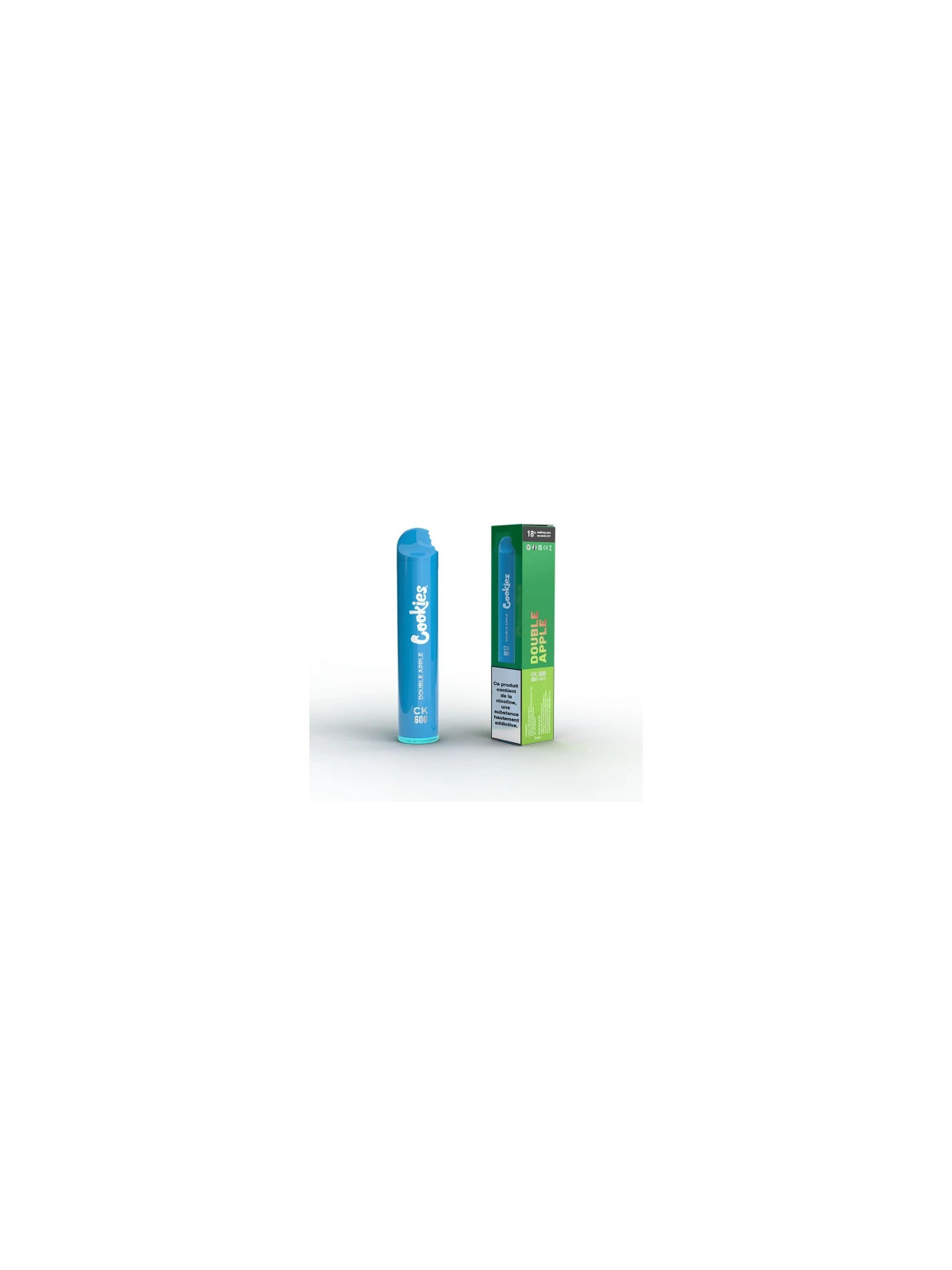 Vape Cookies Double Apple 600 Puff Nicotina 2%