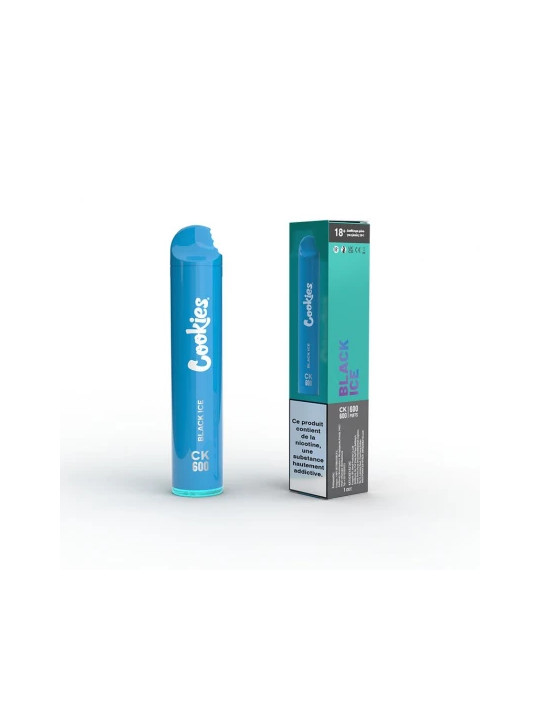 Vape Cookies Black Ice 600 Puff Nicotina 2%