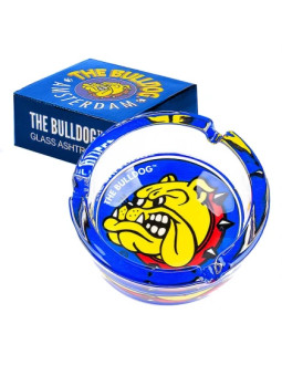 Scrumiera The Bulldog Original Blue Glass