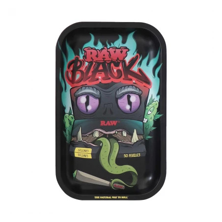 Tava de Rulat RAW Black Monster 17.5 x 27.5cm