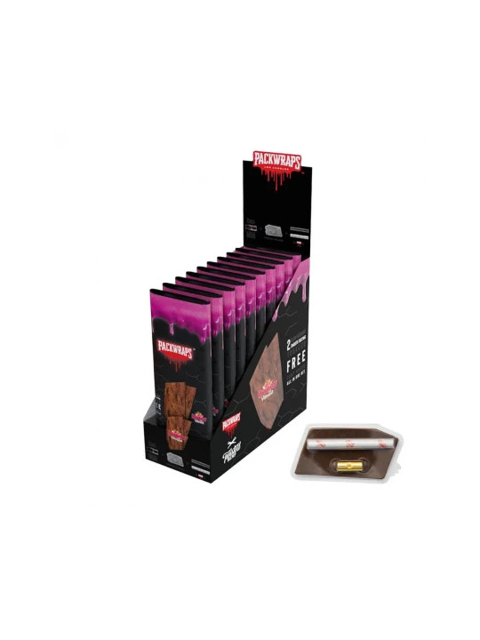 Blunt Packwraps x Twisted Hemp Wraps Strawberry Vanilla + Filtru de Sticla + Tavita x2
