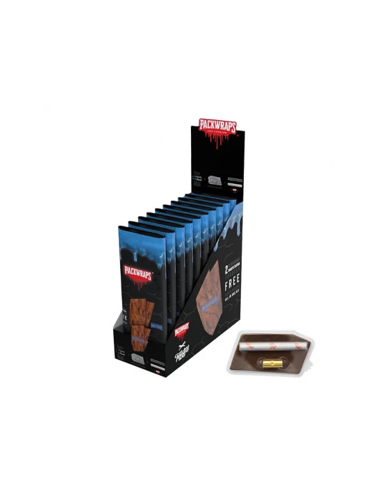 Blunt Packwraps x Twisted Hemp Wraps Natural + Filtru de Sticla + Tavita x 2