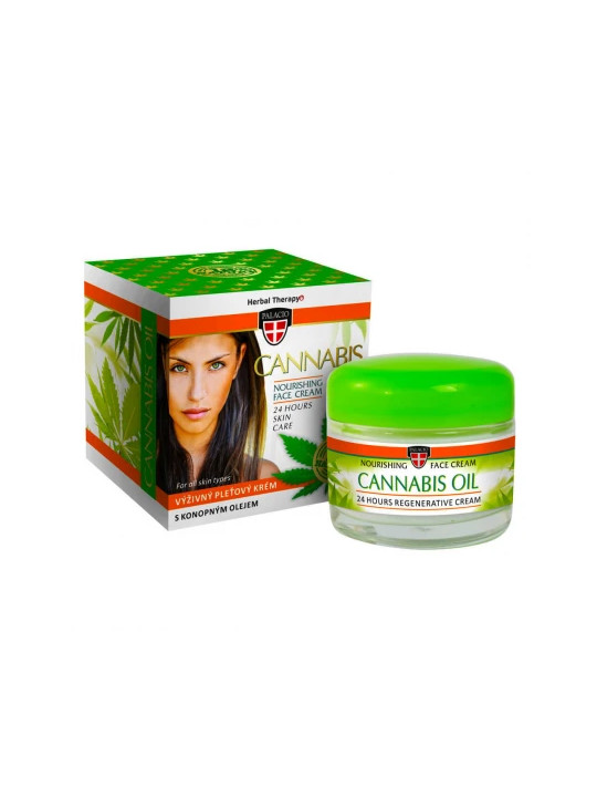 Palacio Cannabis Crema Faciala Hranitoare (50ml)
