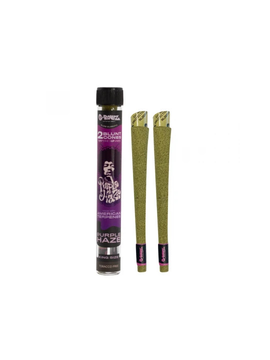 Blunt Prerulat G-Rollz Infuzate cu Terpeni Purple Haze x2