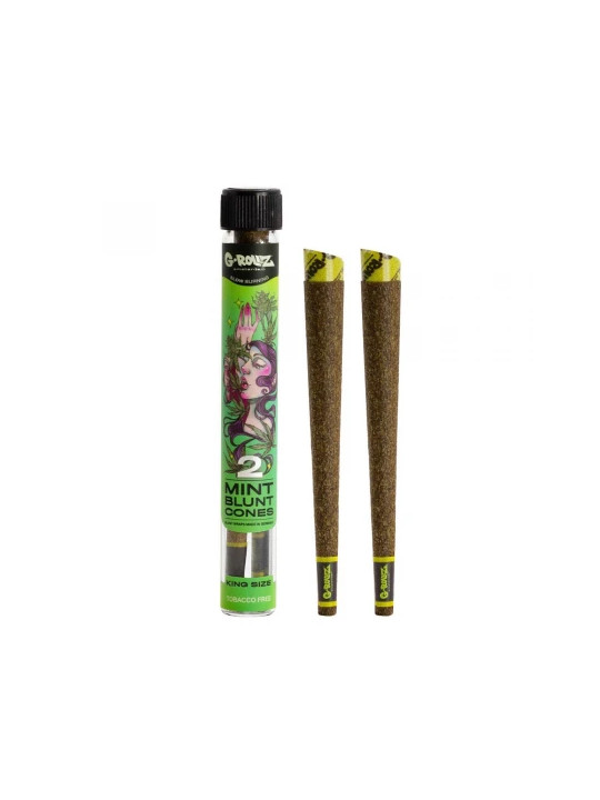 Blunt Prerulat G-Rollz Infuzate cu Terpeni Menta x2