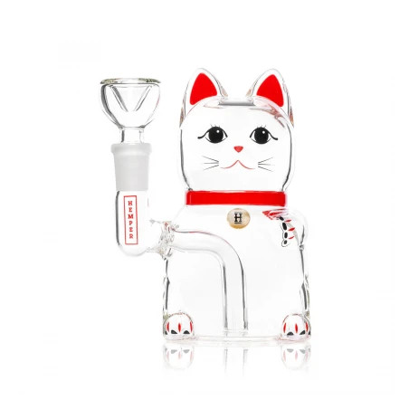 Bong Hemper Lucky Money Cat 13cm