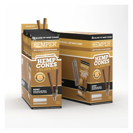 Con Prerulat Hemper KS cu Filtru de Sticla Honey x2