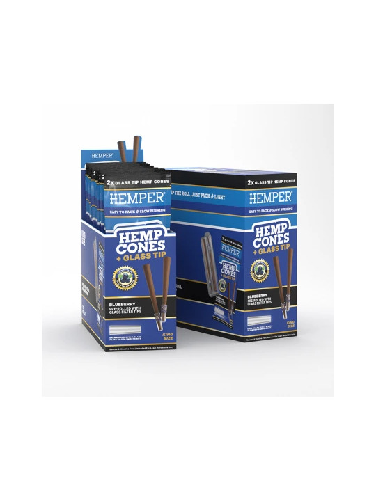 Con Prerulat Hemper KS cu Filtru de Sticla Blueberry x2