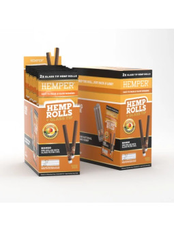 Blunt Prerulat Hemper KS cu Filtru de Sticla Mango x2