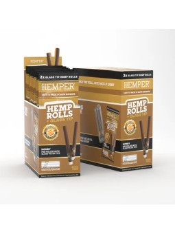 Blunt Prerulat Hemper KS cu Filtru de Sticla Honey x2