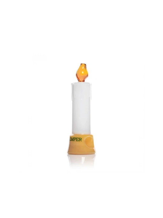 Pipa din sticla Hemper - Lumanare 14cm