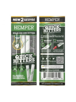Quick Hitter Hemper No Flavor x 2