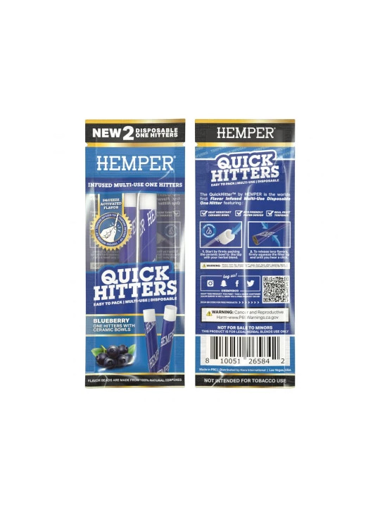 Quick Hitter Hemper Blueberry x 2