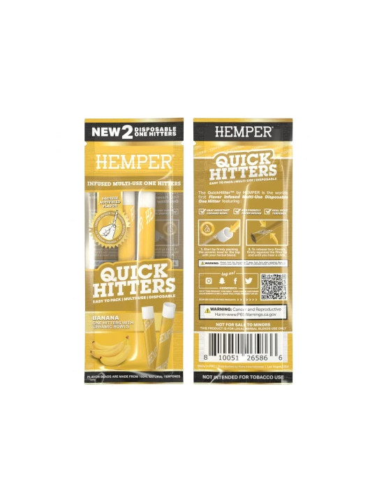 Quick Hitter Hemper Banana x 2