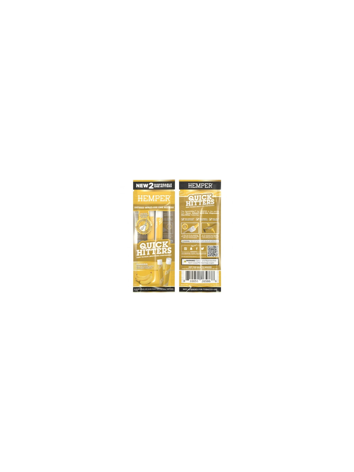 Quick Hitter Hemper Banana x 2