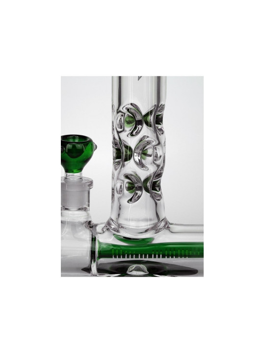 Bong 'Black Leaf' SubSee Slit Inline H-400mm