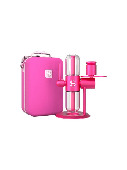 Bong 'Stündenglass Gravity Hookah' Kompact Pink H-350mm