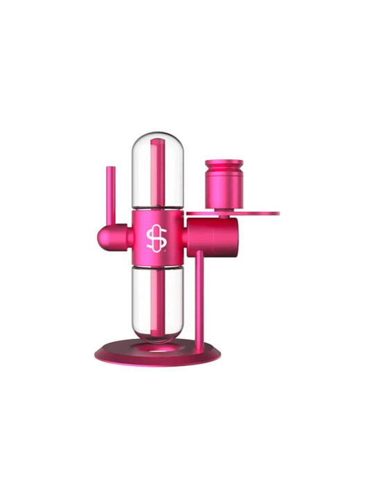 Bong 'Stündenglass Gravity Hookah' Kompact Pink H-350mm