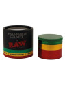 Grinder Hammercraft X Raw Aluminium Rasta 4 parti Ø-55mm