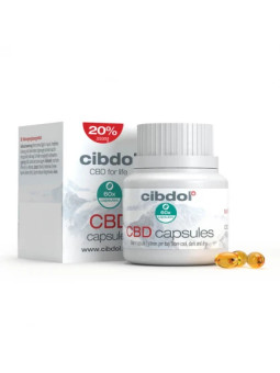 Capsule moi Cibdol 2.0 20% CBD 2000mg (60 capsule)