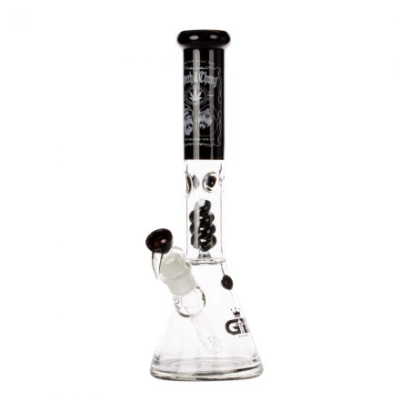 Bong G-Rollz Cheech&Chong Spiral Black - H:42cm
