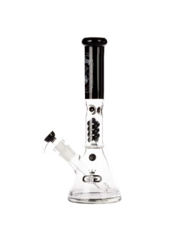 Bong G-Rollz Cheech&Chong Spiral Black - H:42cm
